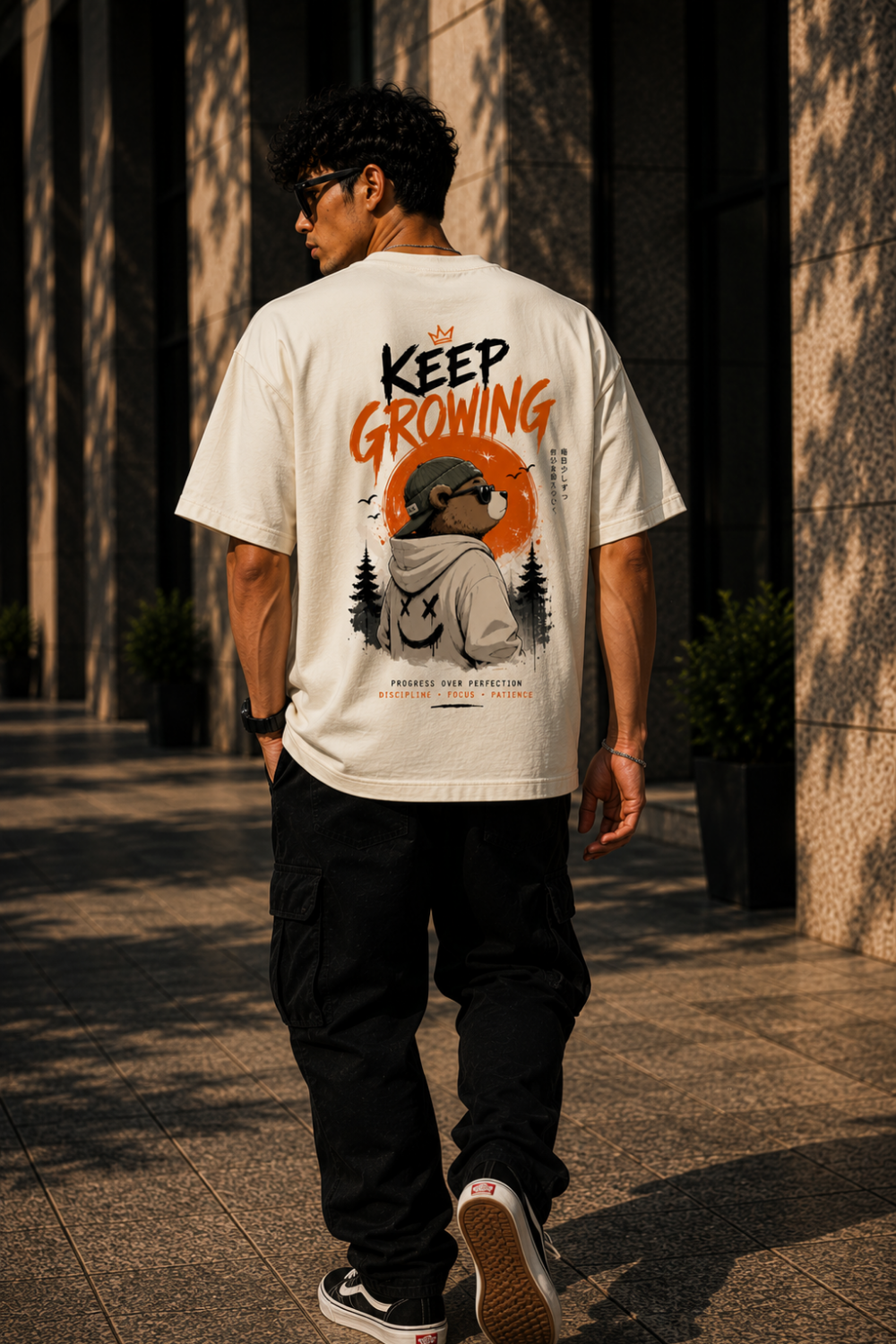 TEVAR Keep Growing Oversized Tee