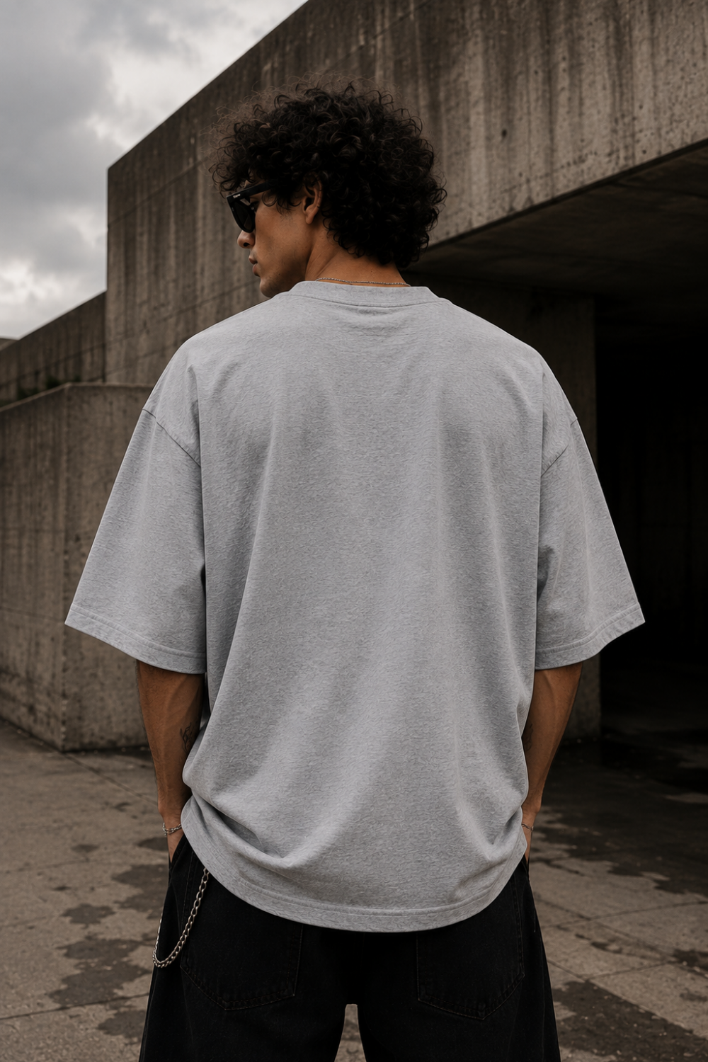 🐼 TEVAR Everytime Hungry Oversized Tee
