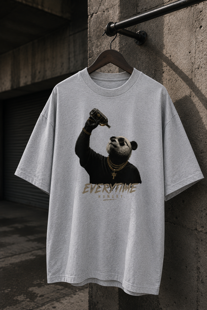 🐼 TEVAR Everytime Hungry Oversized Tee
