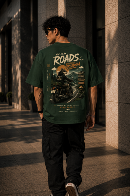 TEVAR Fueled By Roads Oversized Tee