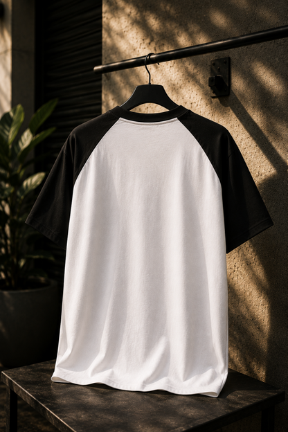 🐼 TEVAR Unbothered Raglan Oversized Tee