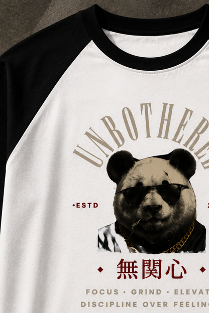 🐼 TEVAR Unbothered Raglan Oversized Tee