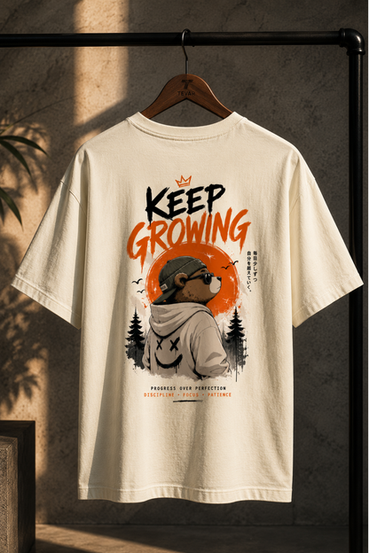 TEVAR Keep Growing Oversized Tee