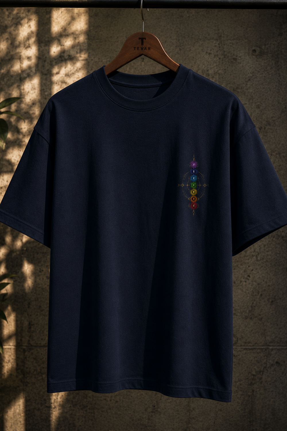 TEVAR Chakra Flow Oversized Tee