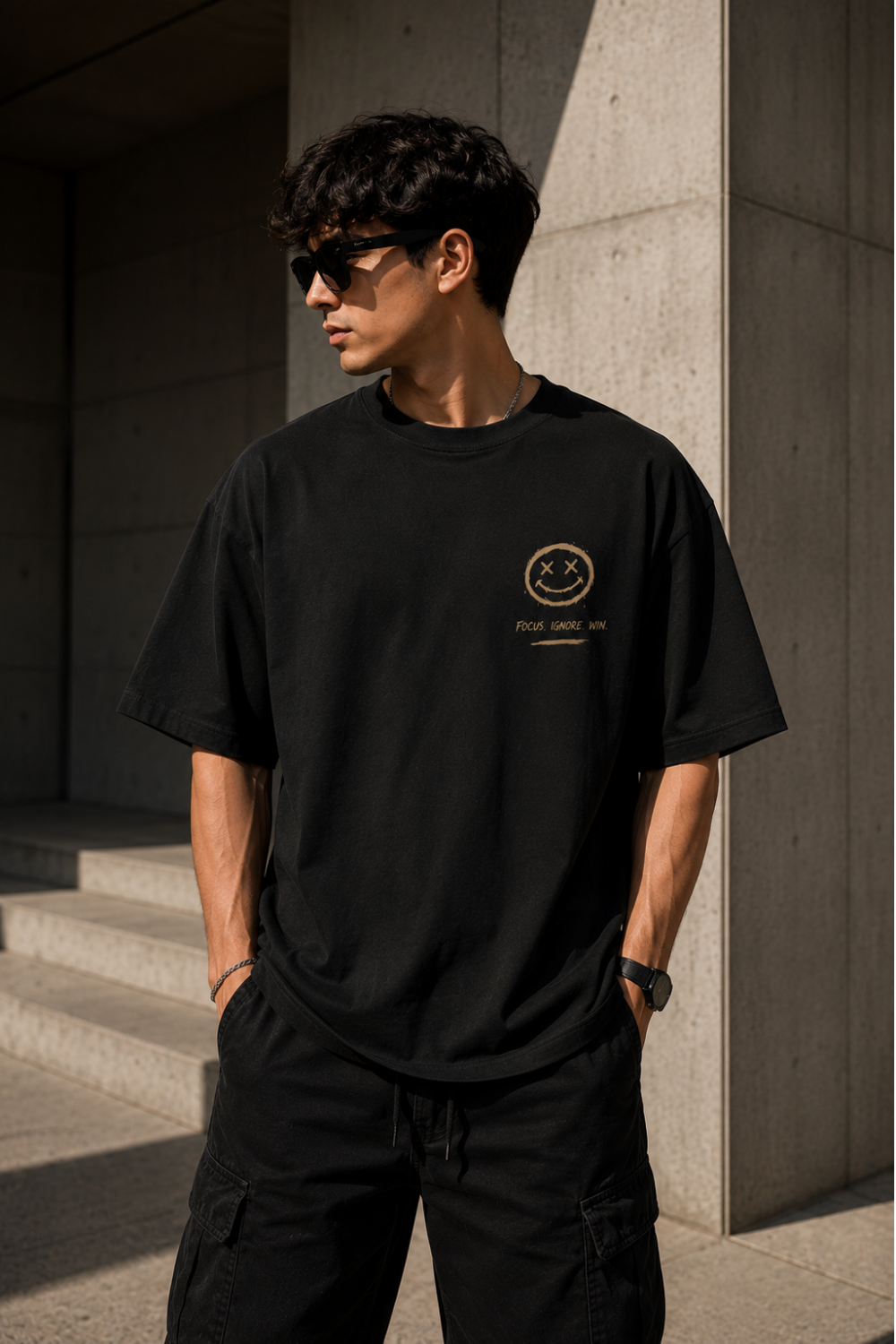 TEVAR Not Today Oversized Tee