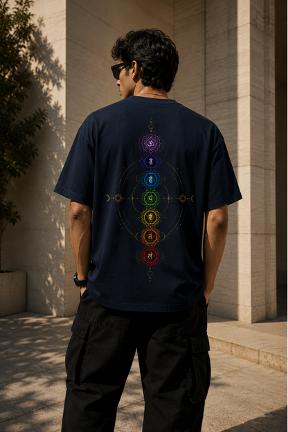 TEVAR Chakra Flow Oversized Tee