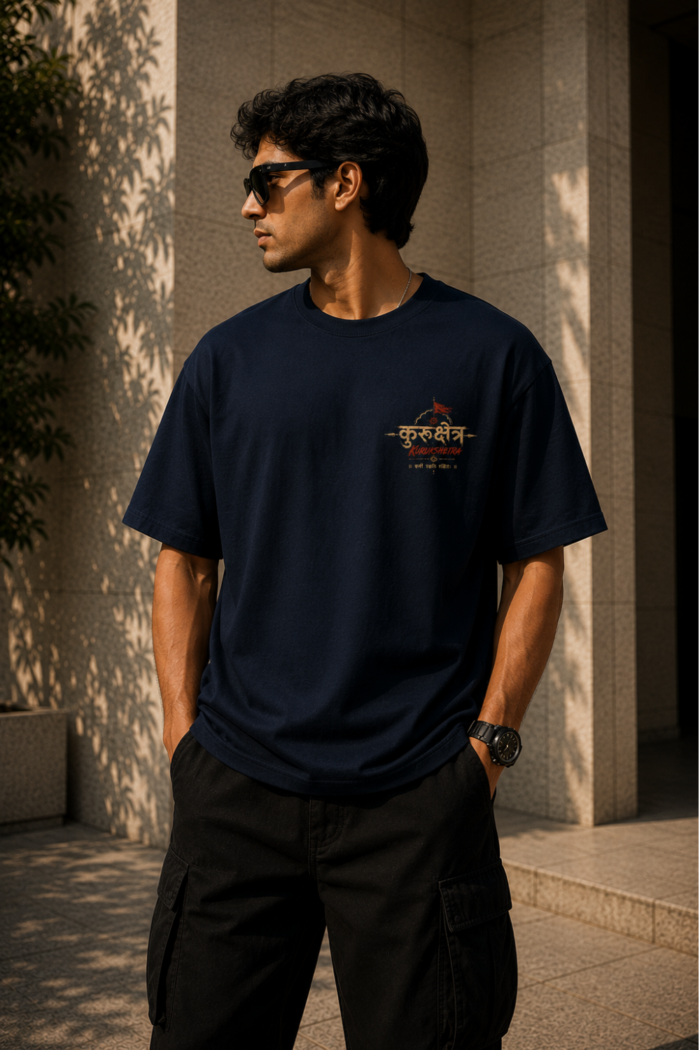 TEVAR Kurukshetra Legacy Oversized Tee ⭐