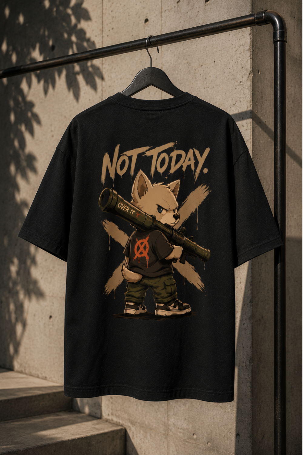 TEVAR Not Today Oversized Tee