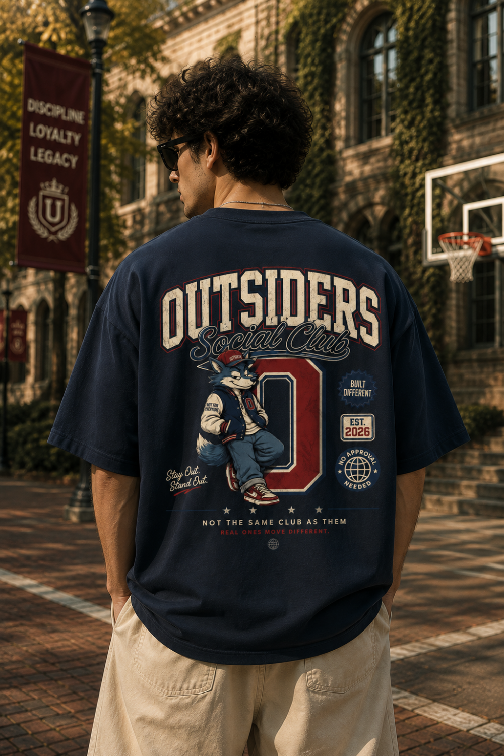 TEVAR Outsiders Club Oversized Tee ⭐