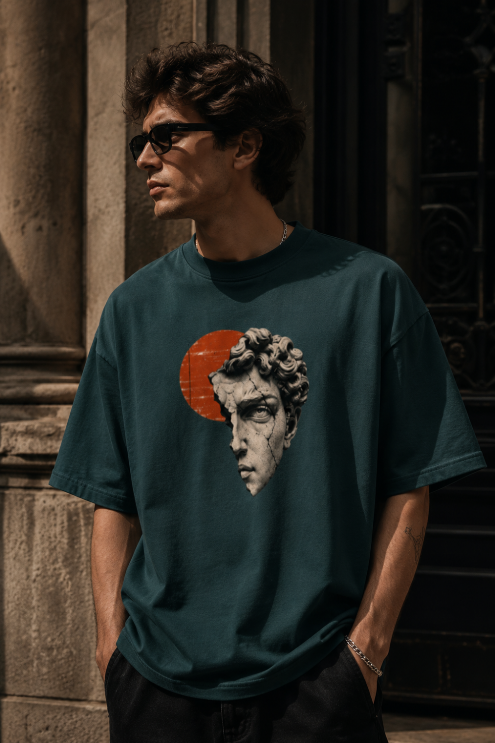 🗿 TEVAR Fractured Vision Oversized Tee