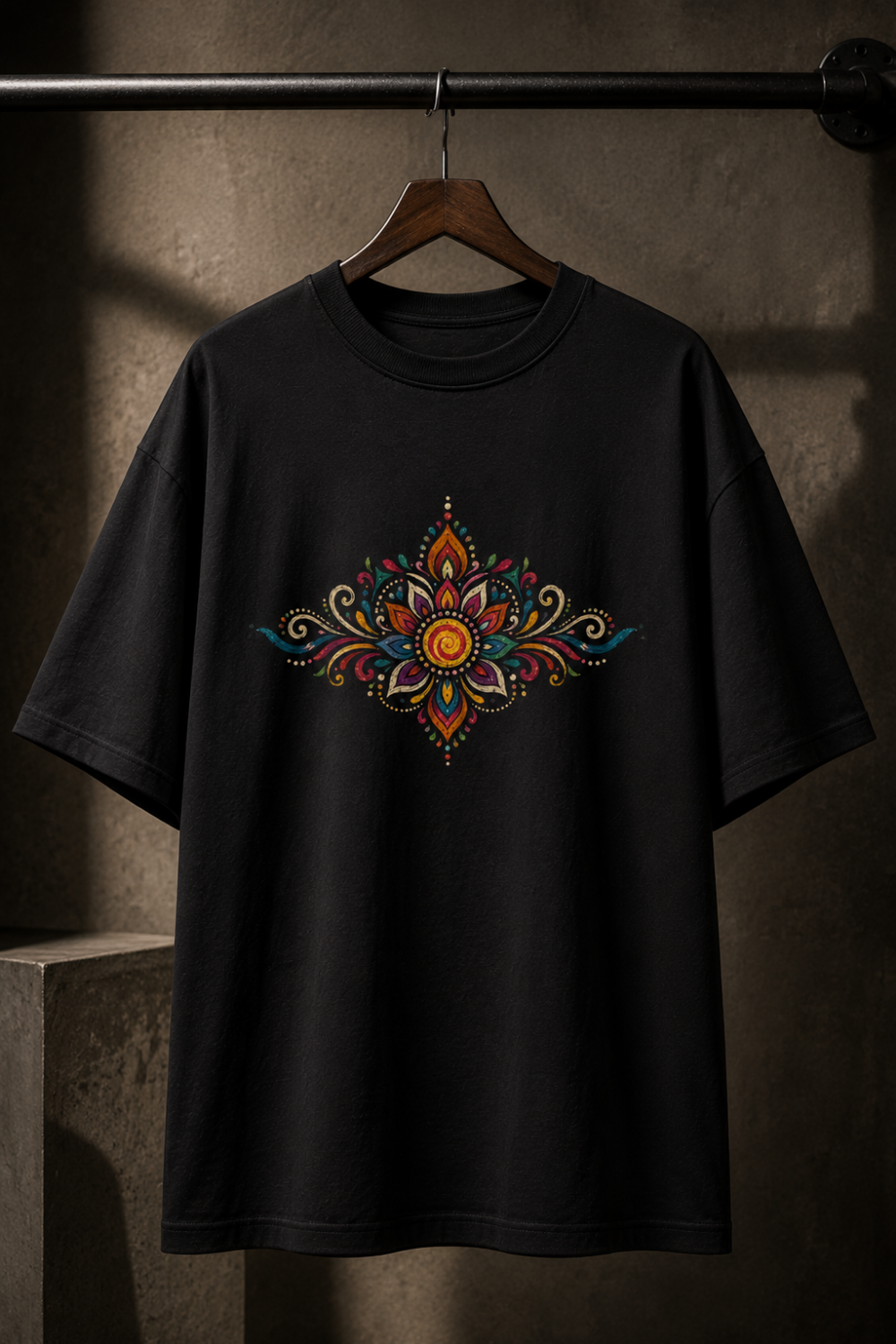 🎨 TEVAR Tribal Soul Oversized Tee