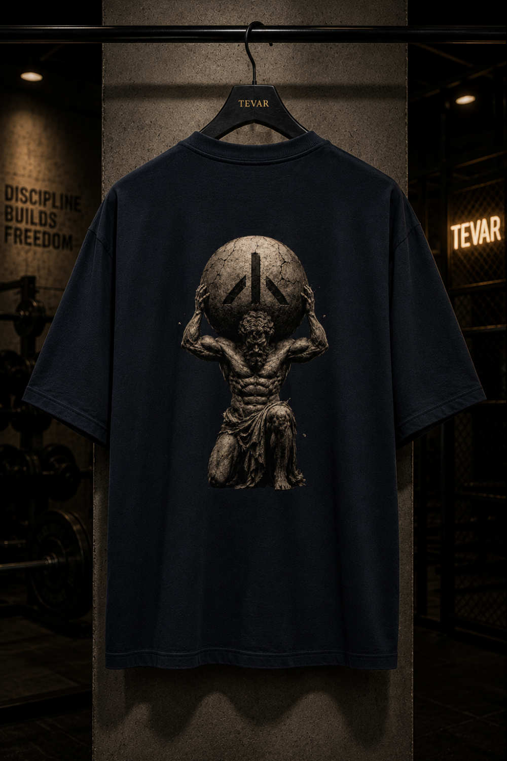 💪TEVAR Atlas Oversized Tee