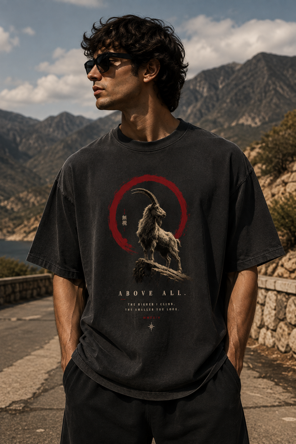 🐐 TEVAR Above All Oversized Tee