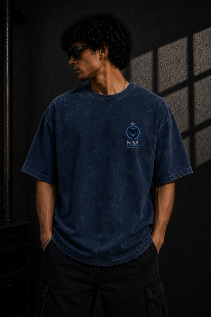 Neon Mafia Oversized Acid Wash Tee