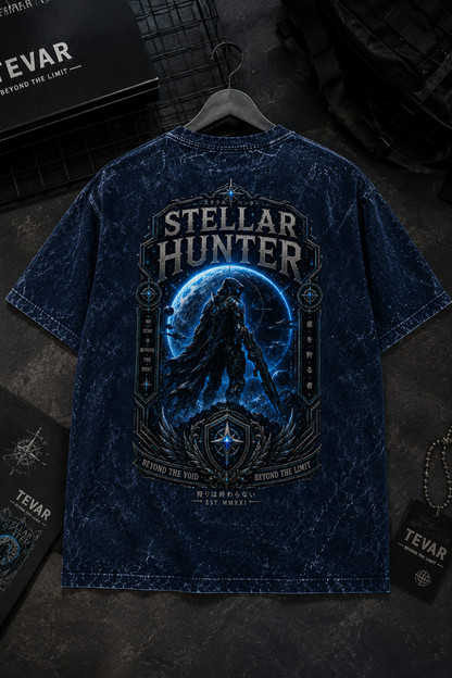 Stellar Hunter Oversized Acid Wash Tee