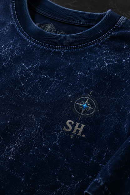 Stellar Hunter Oversized Acid Wash Tee