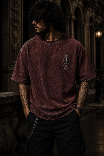 Velvet Syndicate Oversized Acid Wash Tee
