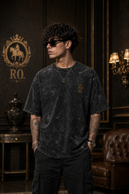 Royal Outlaw Oversized Acid Wash Tee