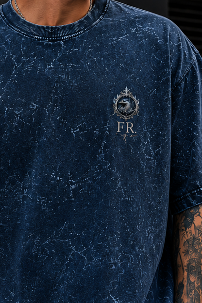 Frost Revenant Oversized Acid Wash Tee