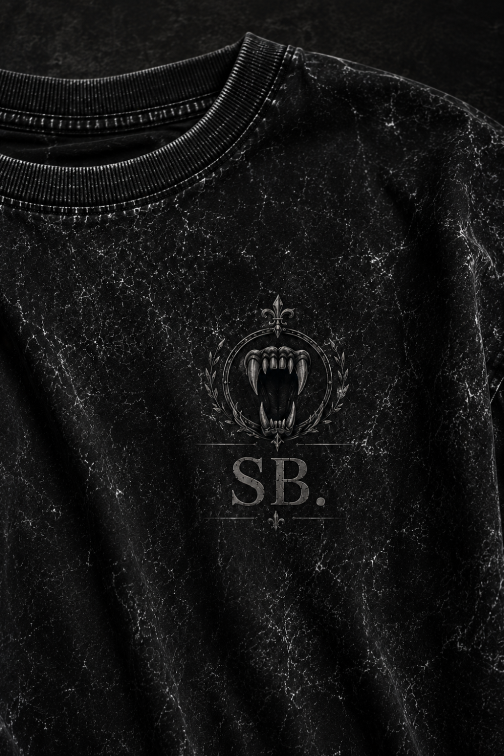 Shadow Breed Oversized Acid Wash Tee