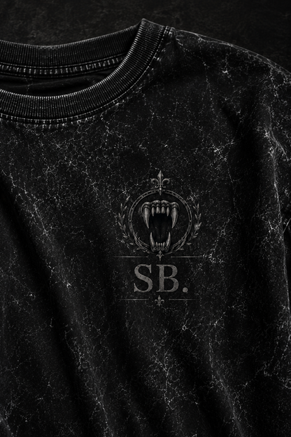 Shadow Breed Oversized Acid Wash Tee